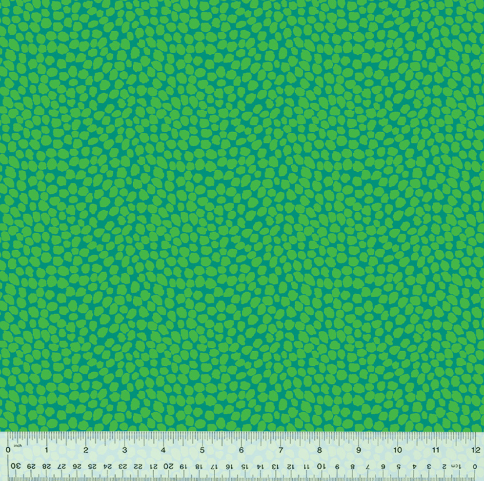 *.25 Yard Precut* West Palm Beach by Jennifer Paganelli for Windham Fabrics - 54051-15 Beau in Jade *end of bolt*