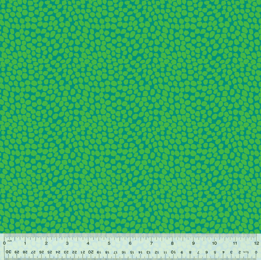 *2.25 Yards Precut* West Palm Beach by Jennifer Paganelli for Windham Fabrics - 54051-15 Beau in Jade *end of bolt*