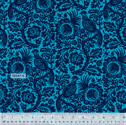 West Palm Beach by Jennifer Paganelli for Windham Fabrics - 54047-4 Rachael Daisy in Blue