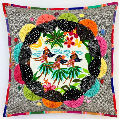 Yo-Yo Bloom Pillow Virtual Workshop (4 hr) with Rachaeldaisy - Thursday, May 14th 2026 **SOLD OUT - JOIN THE WAITLIST**