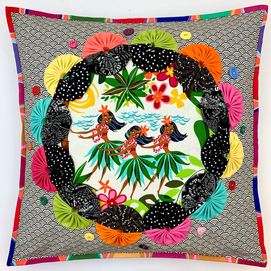 Yo-Yo Bloom Pillow Virtual Workshop (4 hr) with Rachaeldaisy - Thursday, May 14th 2026 **SOLD OUT - JOIN THE WAITLIST**
