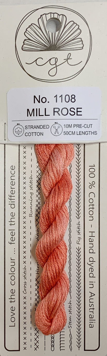 Signature Range by Cottage Garden Threads Multi-variegated Six-stranded Floss 1000 - 2000s