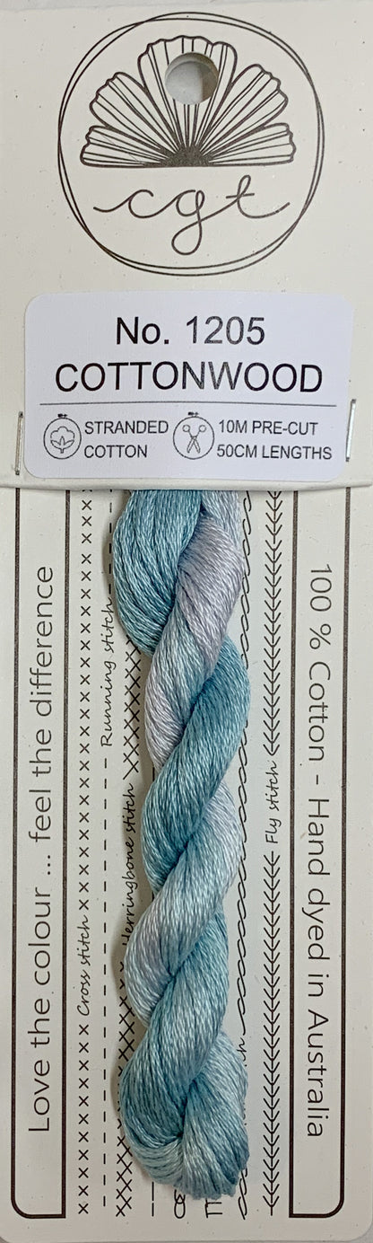 Signature Range by Cottage Garden Threads Multi-variegated Six-stranded Floss 1000 - 2000s