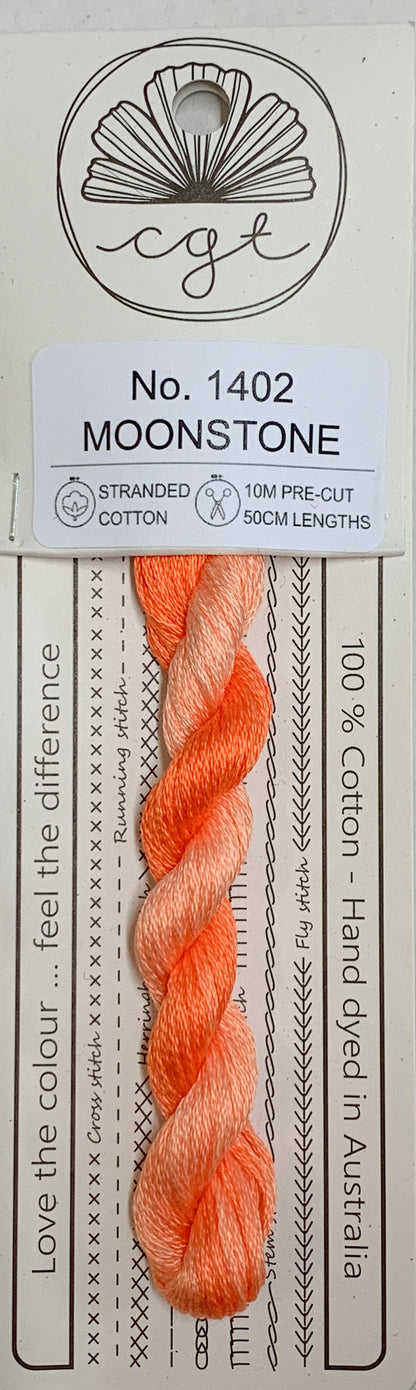 Signature Range by Cottage Garden Threads Multi-variegated Six-stranded Floss 1000 - 2000s