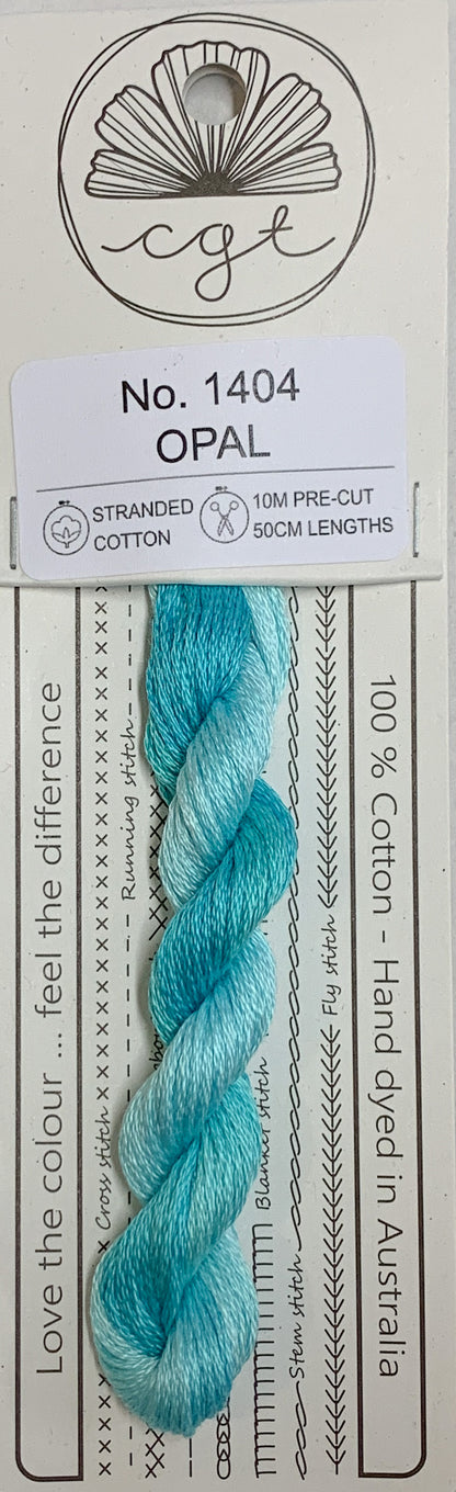Signature Range by Cottage Garden Threads Multi-variegated Six-stranded Floss 1000 - 2000s