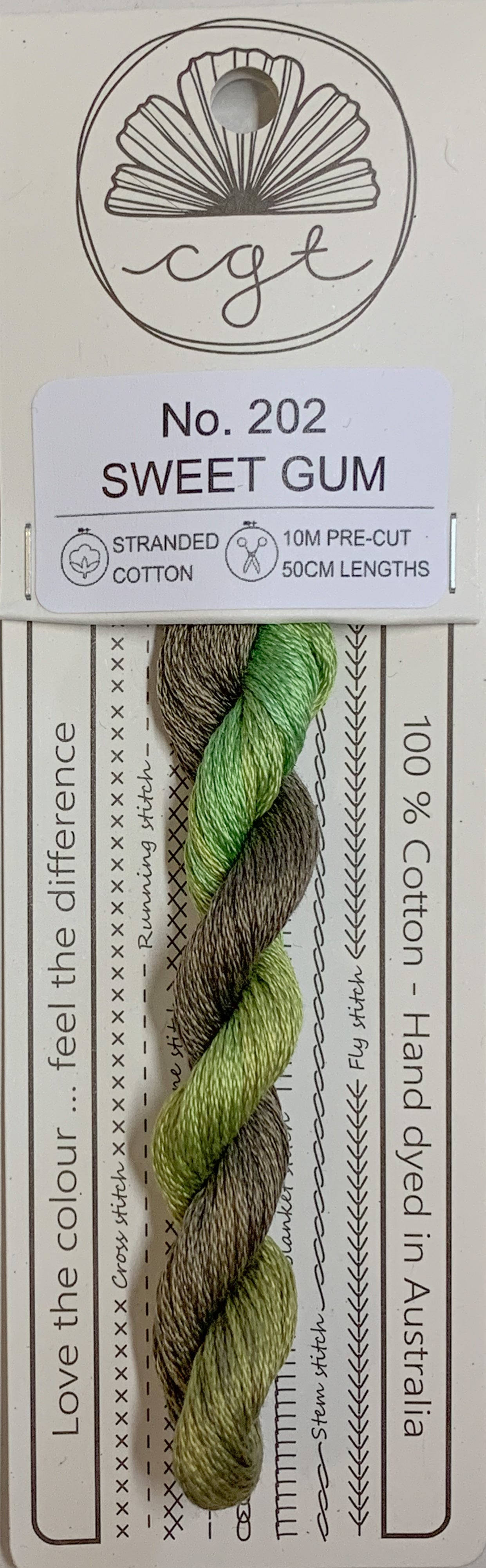 Signature Range by Cottage Garden Threads Multi-variegated Six-Stranded Floss 100 - 900s
