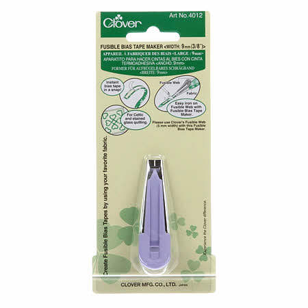 3/8 inch (9mm) Fusible Bias Tape Maker by Clover