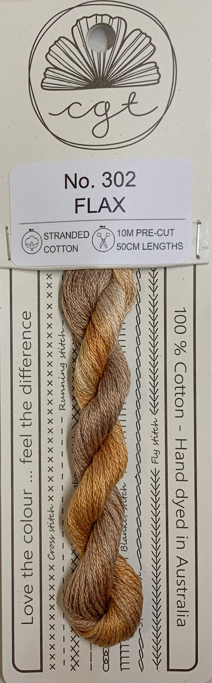 Signature Range by Cottage Garden Threads Multi-variegated Six-Stranded Floss 100 - 900s