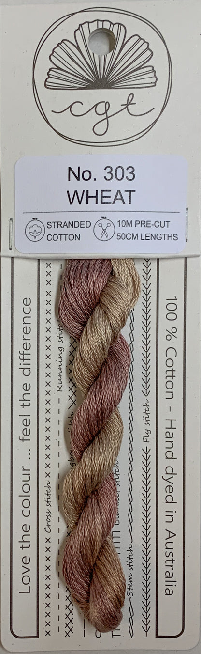 Signature Range by Cottage Garden Threads Multi-variegated Six-Stranded Floss 100 - 900s