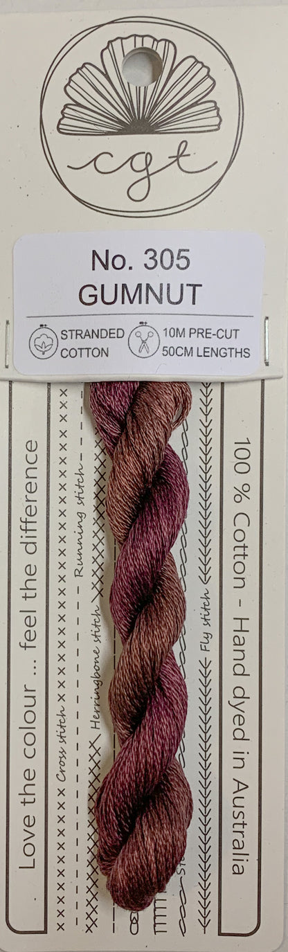 Signature Range by Cottage Garden Threads Multi-variegated Six-Stranded Floss 100 - 900s