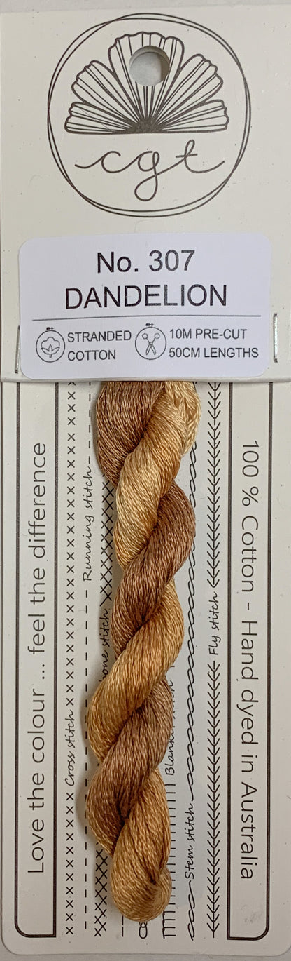 Signature Range by Cottage Garden Threads Multi-variegated Six-Stranded Floss 100 - 900s