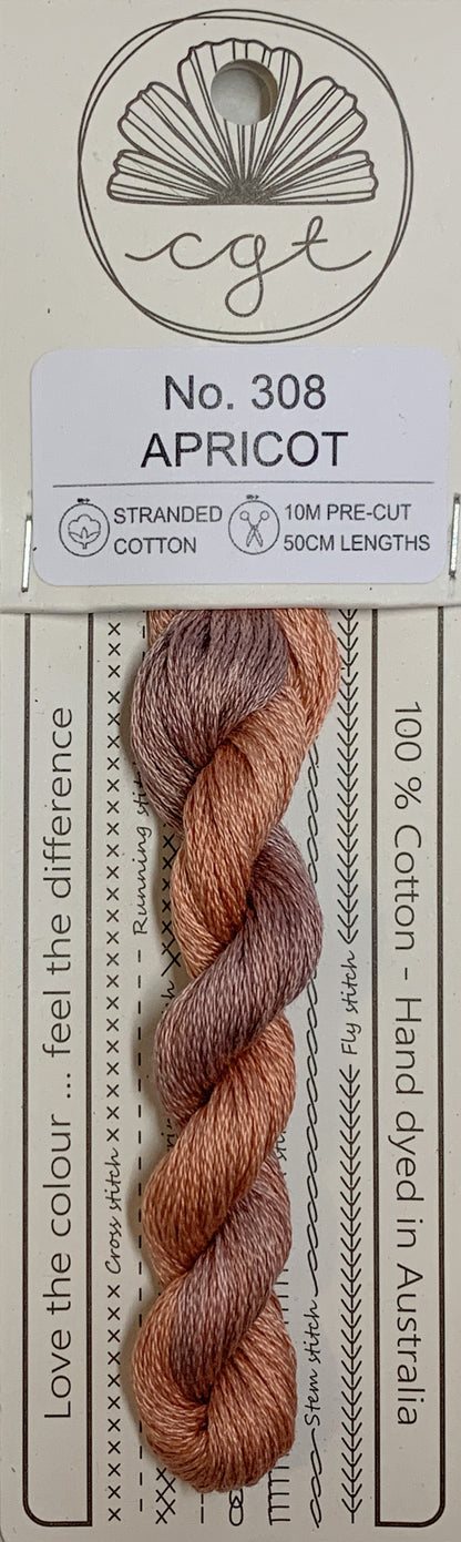 Signature Range by Cottage Garden Threads Multi-variegated Six-Stranded Floss 100 - 900s