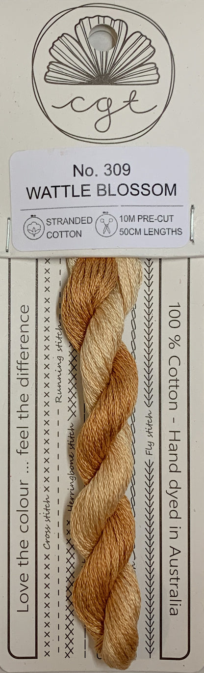 Signature Range by Cottage Garden Threads Multi-variegated Six-Stranded Floss 100 - 900s