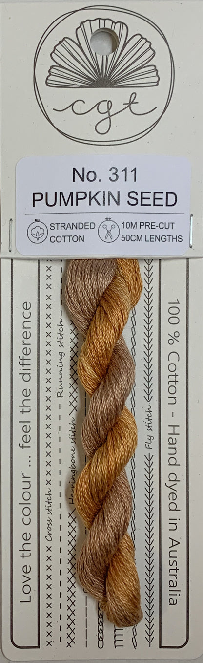 Signature Range by Cottage Garden Threads Multi-variegated Six-Stranded Floss 100 - 900s