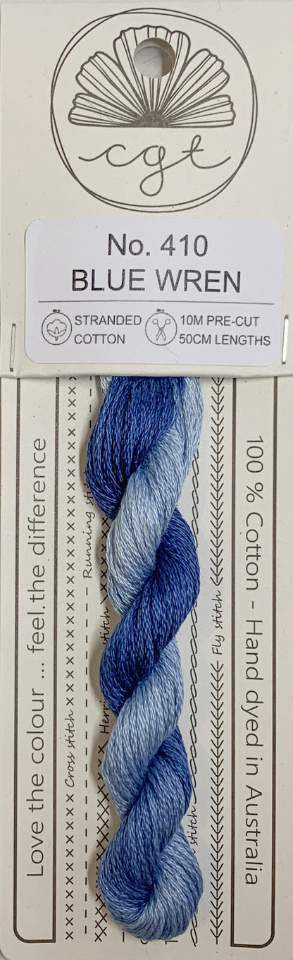 Signature Range by Cottage Garden Threads Multi-variegated Six-Stranded Floss 100 - 900s