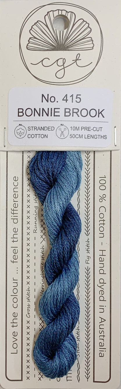 Signature Range by Cottage Garden Threads Multi-variegated Six-Stranded Floss 100 - 900s