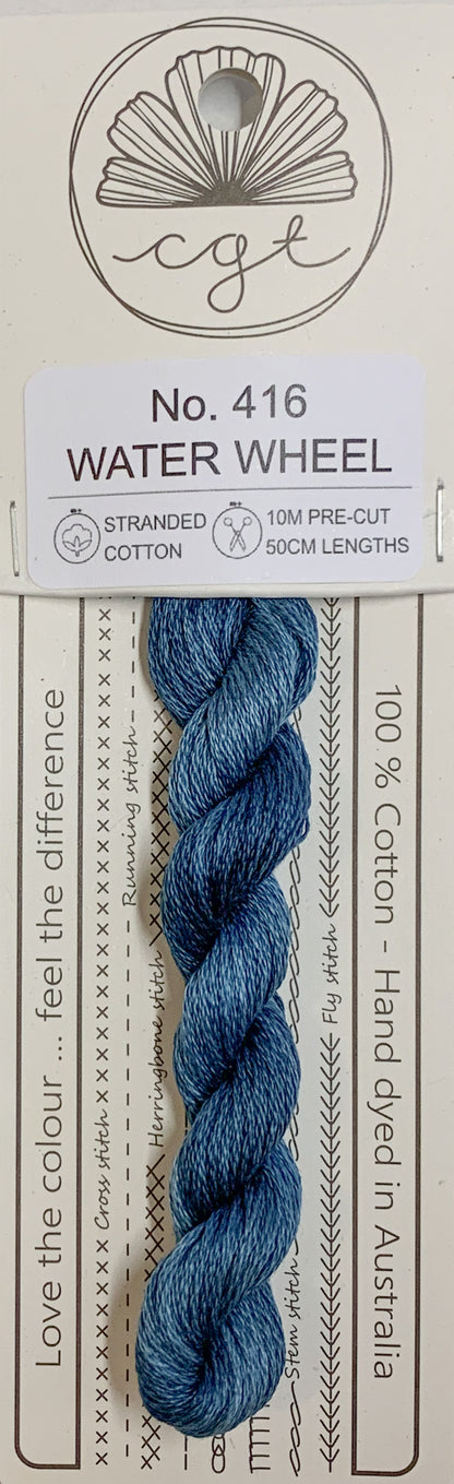 Signature Range by Cottage Garden Threads Multi-variegated Six-Stranded Floss 100 - 900s