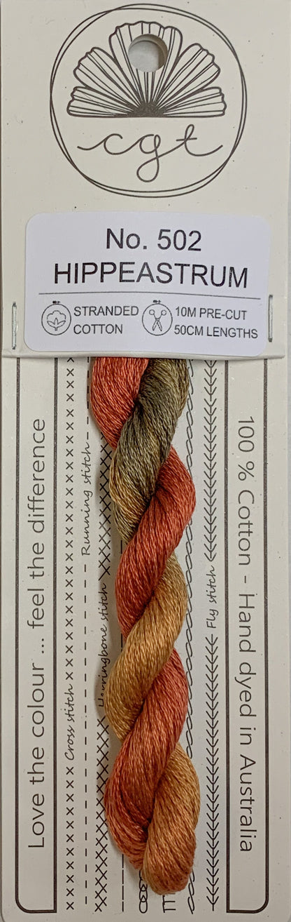 Signature Range by Cottage Garden Threads Multi-variegated Six-Stranded Floss 100 - 900s