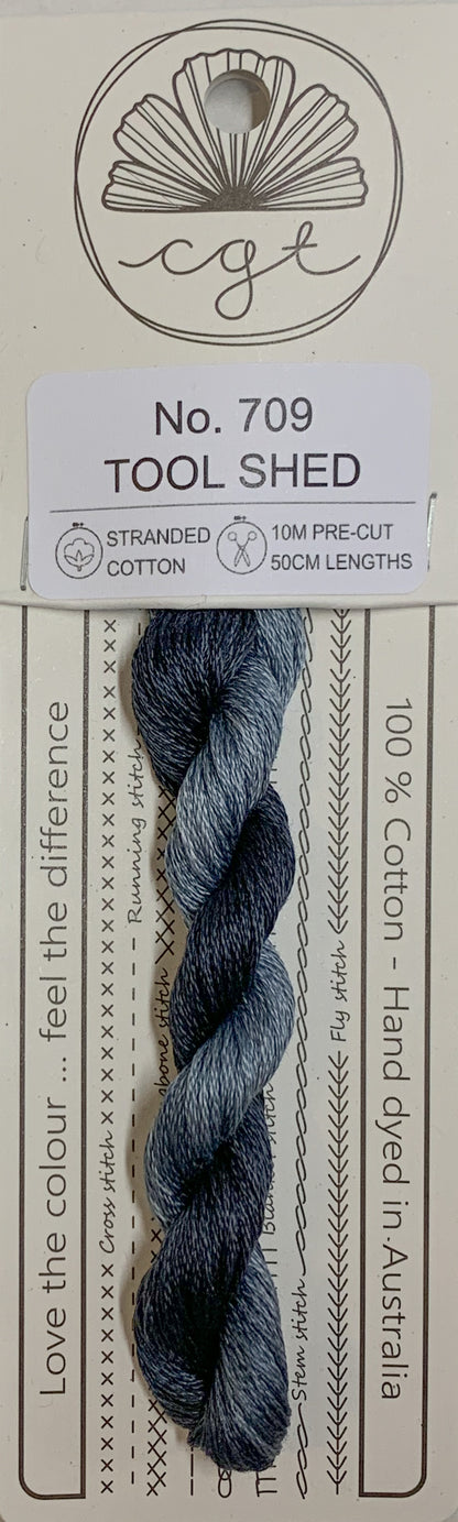 Signature Range by Cottage Garden Threads Multi-variegated Six-Stranded Floss 100 - 900s