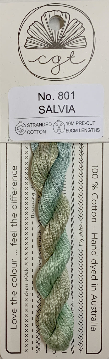 Signature Range by Cottage Garden Threads Multi-variegated Six-Stranded Floss 100 - 900s
