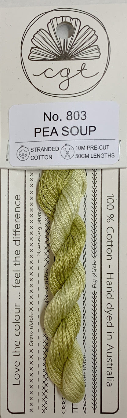 Signature Range by Cottage Garden Threads Multi-variegated Six-Stranded Floss 100 - 900s
