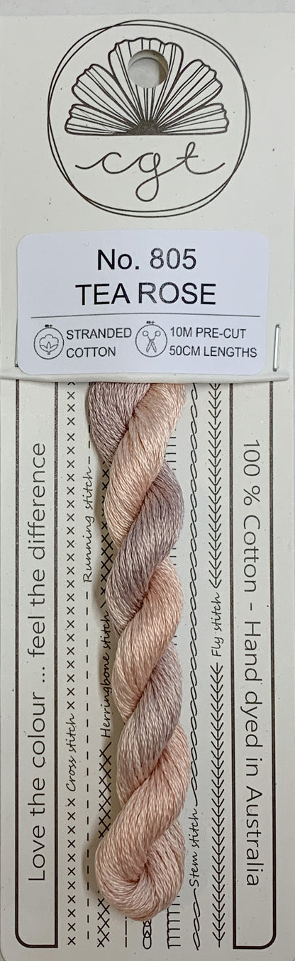 Signature Range by Cottage Garden Threads Multi-variegated Six-Stranded Floss 100 - 900s