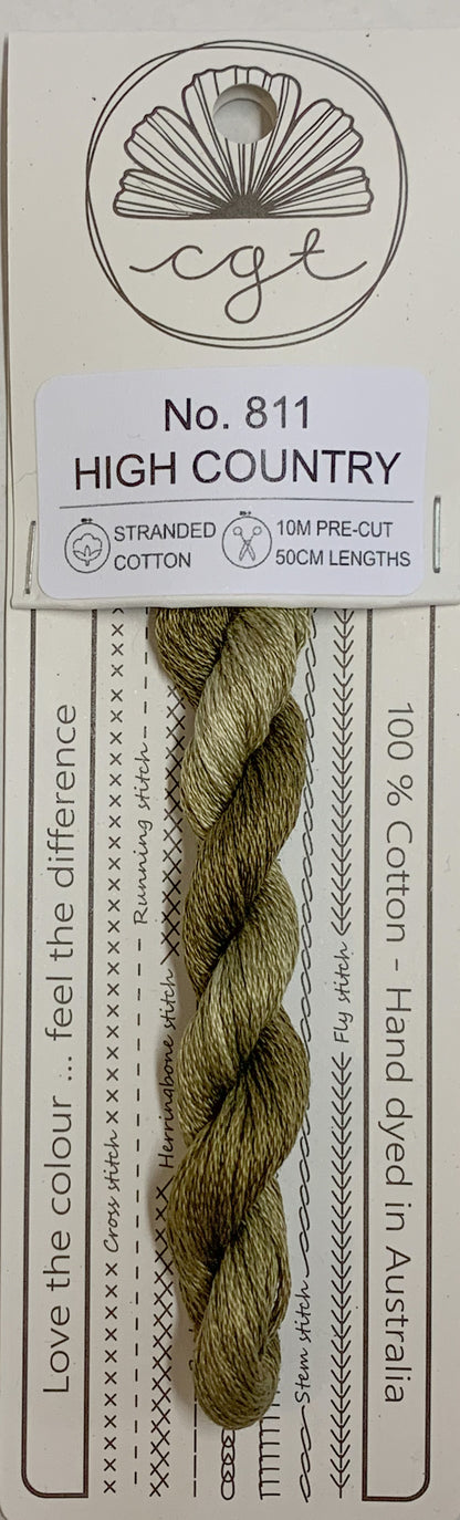 Signature Range by Cottage Garden Threads Multi-variegated Six-Stranded Floss 100 - 900s