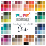 Art Gallery Fabrics PURE SOLIDS - Fabric Bundle of the Month Program **Shipping in September 2023!****