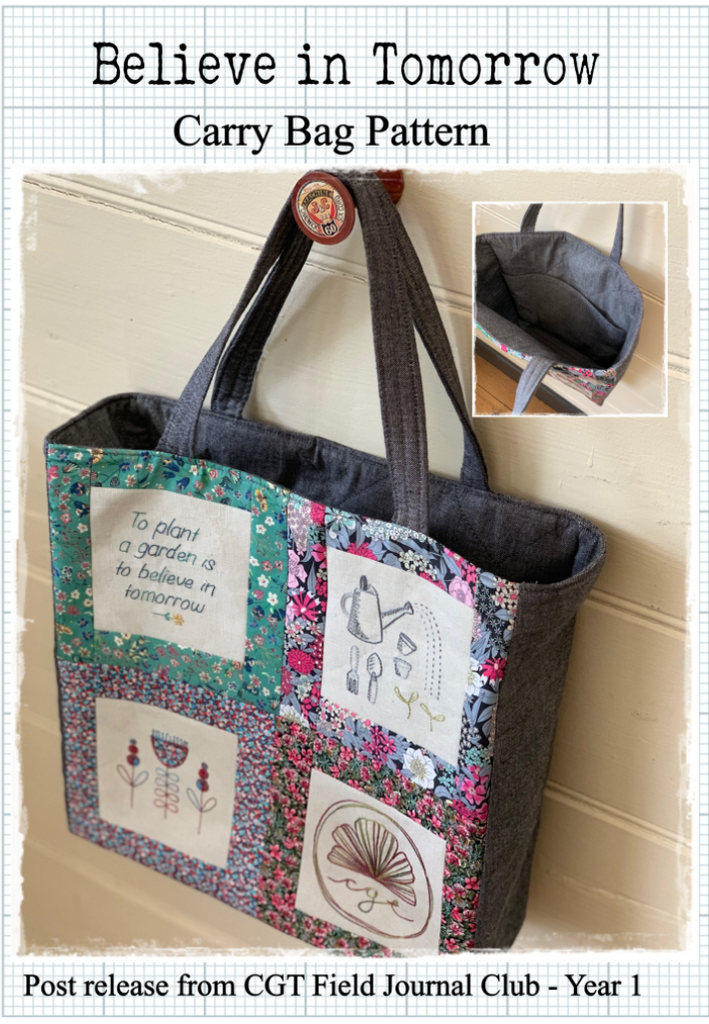 Believe in Tomorrow Carry Bag Kit by Cottage Garden Threads