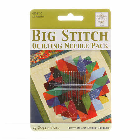 Big Stitch Quilting Needle Pack by Pepper Cory