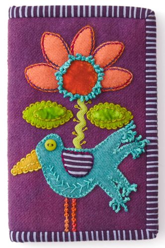Bird and Bloom Needle Case Pattern by Sue Spargo