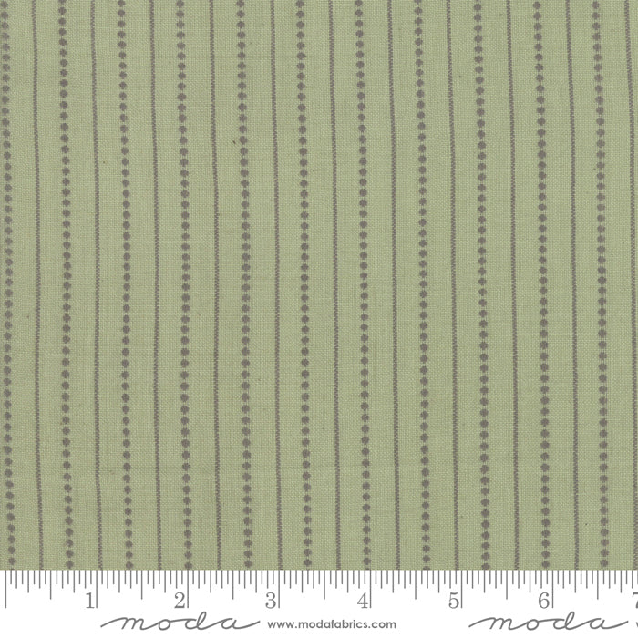 Boro Woven Foundations by Moda Fabrics - 12561 25 Dot Stripes on Flax