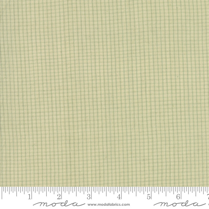 Boro Woven Foundations by Moda Fabrics - 12561 22 Mini Plaid on Flax