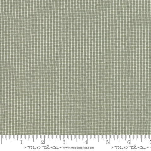 Boro Woven Foundations by Moda Fabrics - 12561 17 Mini Plaid Taupe