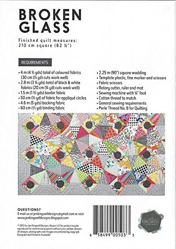 Broken Glass Quilt Pattern designed by Jen Kingwell