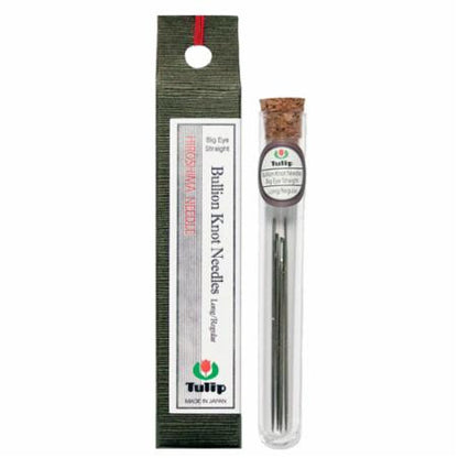 Bullion Knot Big Eye Straight Needles by Tulip