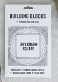 Charm Square Building Block by Jen Kingwell Designs