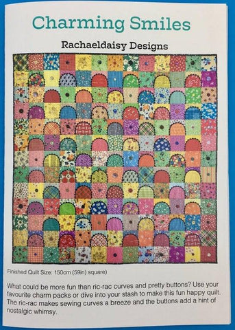 Charming Smiles quilt pattern by Rachaeldaisy Designs