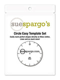 Circles Easy - Creative Stitching Templates by Sue Spargo