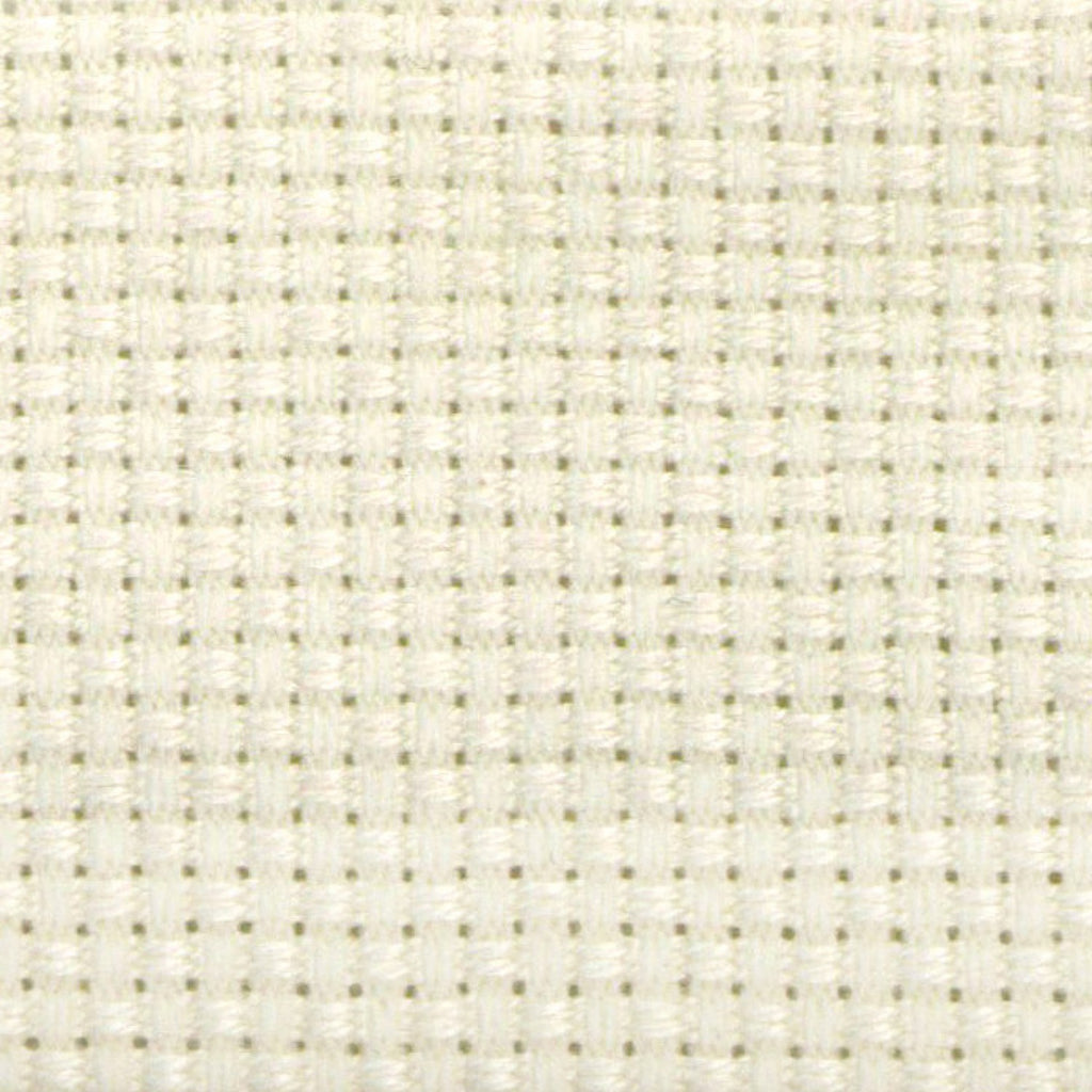 16 Count Aida Cloth Cross Stitch Fabric, Beige Cream, W29 x L39