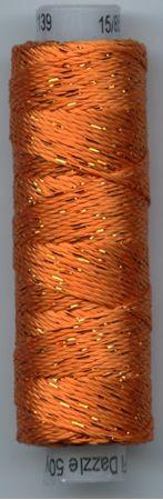 Sue Spargo Dazzle #8 Perle, 50yd Spools Of Metallic Rayon For Embroidery And Embellishment Tropics