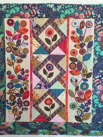 Don't Leaf Me Quilt Pattern by Wendy Williams