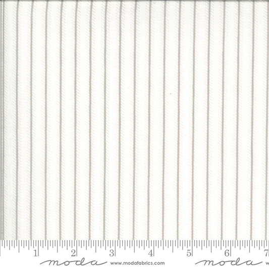 Dover designed by Brenda Riddle for Moda Fabrics - 18705 11 Ticking Stripe in Grey