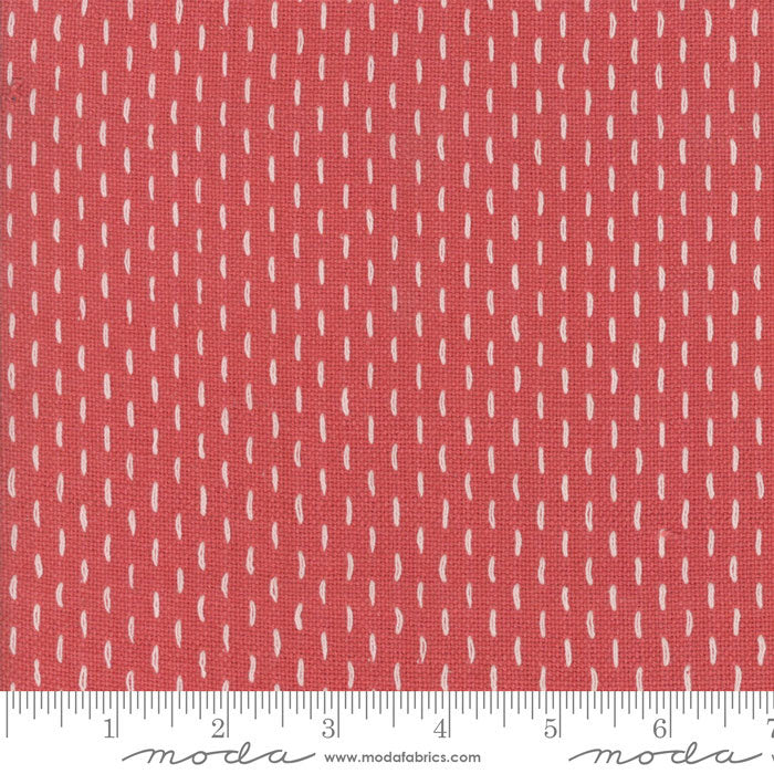2.25 yds Precut* French Sashiko by French General - 12562 12 Faded Re – Red  Thread Studio