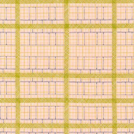 Friedlander by Carolyn Friedlander for Robert Kaufman Fabrics - Elevation in Peach