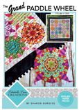 Grand Paddle Wheel Quilt Pattern and Paper Piece Kit by Lilabelle Lane Creations