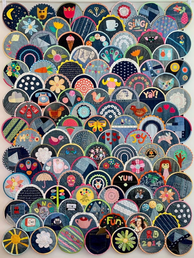Happy As a Clam quilt pattern by Rachaeldaisy Designs