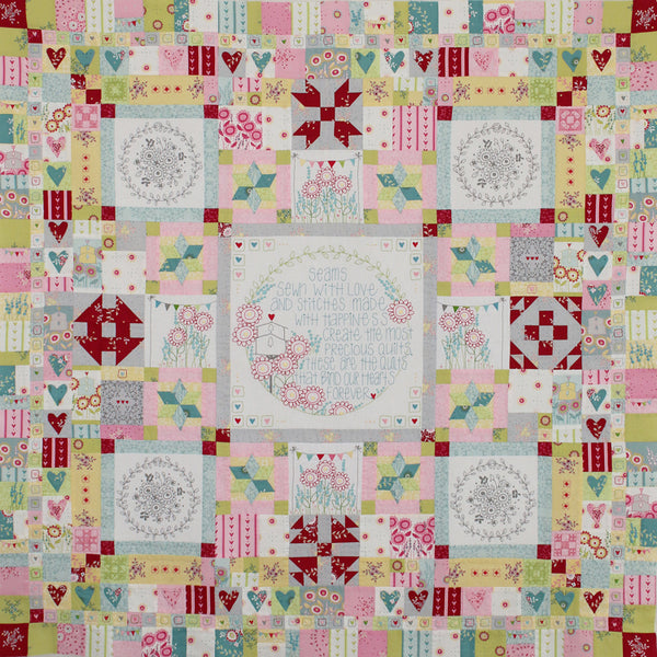 Hearts & Happy Flowers by Leanne's House - Complete Set – Red Thread Studio