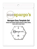 Hexagons Easy - Creative Stitching Templates by Sue Spargo