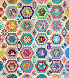 Hextravaganza quilt pattern by Rachaeldaisy Designs